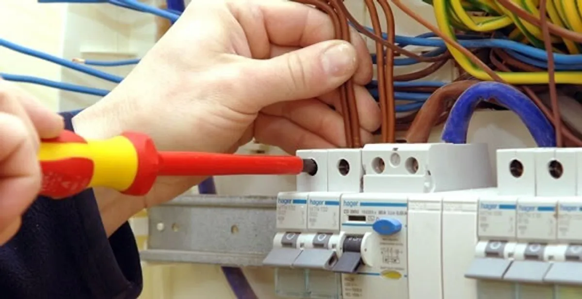 electrician services performing professional electrical panel wiring and connections in Glendale, AZ