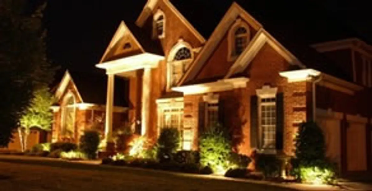 landscape lighting installation services enhancing residential exterior lighting in Glendale, AZ