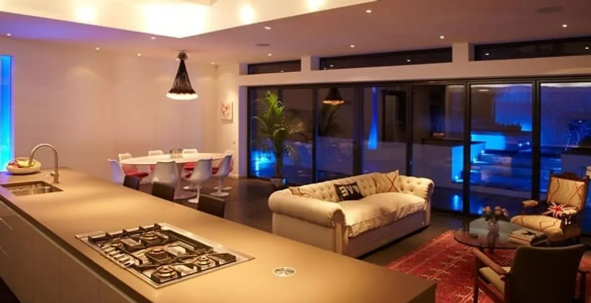 Programmable lighting design enhancing indoor spaces with customizable illumination in Glendale, AZ